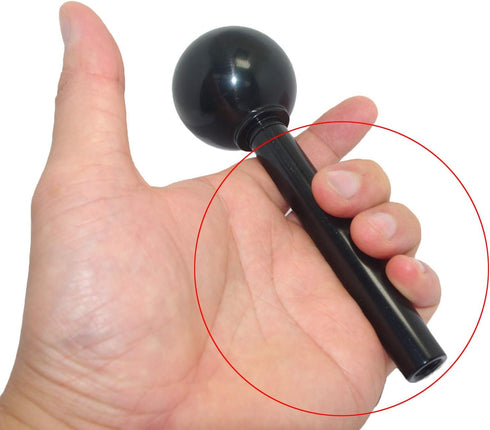 Pursuestar 4 Inch Black Aluminum Shift Knob Extender Extension for 5 6 Speed Manual Gear Shifter Lever 12X1.25...