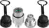 3/8" Hydraulic Quick Coupler Set Replaces Enerpac C-604,Connect and Disconnect Under 10,000 PSI Pressure, with 2 Dust Caps...
