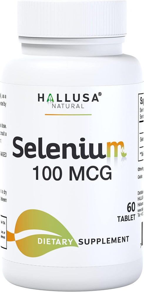 – Selenium 60 Tablets, Antioxidant and Immune Support, Heart Health – 60 Day Supply...