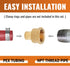 3/4 inch Pex Fittings, SUNGATOR 3/4" Pex x 3/4" Female NPT Threaded Adapter, 3/4" Pex to 3/4" Female NPT, 3/4 inch Pex Fittings, No Lead Brass 3/4...