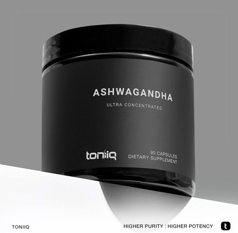Ashwagandha - Ultra High Potency 20:1 Extract with 10% Withanolides - Wild Harvested in India - Highly Concentrated - Third-Party Lab Tested - 90 ...