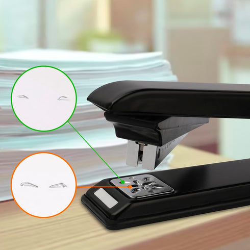 Eagle Swing-Arm Swivel Stapler, 12 Sheet Capacity, Specialized for Booklet Stapling, Black...