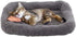 Enjoying Plush Cat Bed Mat 10" x 15" Pet Cushion with Pillow Around for Puppy Curling Sleep Cat Pad for Cat Carrier/Crate Dog Self-Warm Bed, Antis...