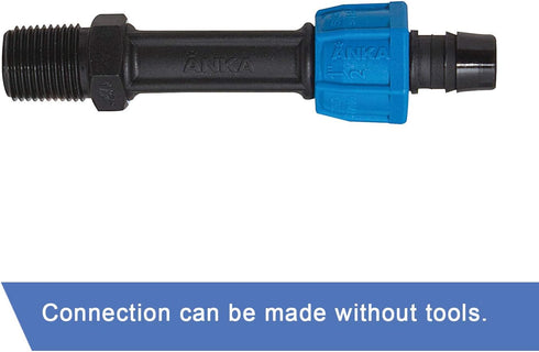 Watts 3/4" AMA34 Anka x Fiberglass Reinforced Nylon Male, NPT Thread Adaptor...