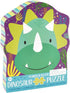 Floss & Rock 41P3663 Dino Shaped Jigsaw with Shaped Box, 12-Piece Set...