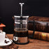 Joyzan French Press Coffee Maker, Stainless steel Coffee Pot Heat Resistant Cold Brew Tea Maker Thickness Borosilicate Glass Portable Small Filter...
