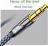 Aux Cord 20 ft,3.5mm Audio Cable Male to Male Stereo Hi-Fi Sound Nylon Braided aux to aux 1/8 Cable for Headphones Car Home Stereos Speakers Table...