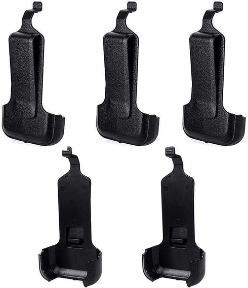 abcGoodefg Walkie Talkie Belt Clip for Retevis RT22 RT622 RT22S Zastone X6 LT-316/TD-M8/ZS-B1/NK-U1 R1 Two Way Radios (5 pcs)...