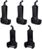 abcGoodefg Walkie Talkie Belt Clip for Retevis RT22 RT622 RT22S Zastone X6 LT-316/TD-M8/ZS-B1/NK-U1 R1 Two Way Radios (5 pcs)...