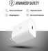 Charger Compatible with iPhone 12/13 iPhone 14 - MFi Apple Certified USB-C to Lightning Cable with Fast Wall Plug (18W) Quick Charging Power Adapt...