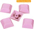 PATIKIL 1U Blank Keycaps, 10 Pack Universal PBT Keyboard Replacement Accessories for MX Mechanical Keyboard, Pink...