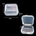 48 Pcs Clear Small Plastic Storage Containers Anti Oxidation Transparent Jewelry Storage Holder for Small Item Craft, Beads, Pills, Ear Studs, Nec...