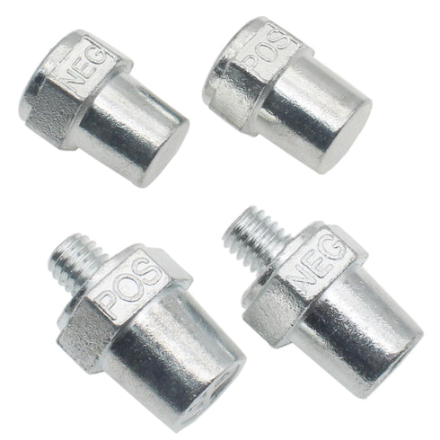 Car Battery Post Adapter Positive and Negative Battery Top Post to Side Terminal Adapters 3/8" Female/Male Stud Adapter (2pair)...