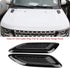 Air Vent Wing Trim,1 Pair Exterior Hood Air Vent Outlet Wing Trim Fit for Land Rover Range Rover Evoque 2012-2018 for Air Flow Intake, Cars and Tr...