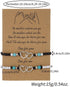 Love Card Couple Ankle Bracelets for Women Handmade Heart Shape Beach Bead Bracelets Anklets Fashion Woven Rice Bead Adjustable Rope Anklet Set fo...