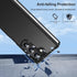 for Samsung Galaxy Z Fold 6 Case, Z Fold 6 Case with Camera Frame Protection, Thin Anti-scratch PC Matte Translucent Back & Flexible TPU Hinge Sho...