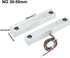 uxcell Rolling Door Contact Magnetic Reed Switch Alarm with 2 Wires for N.O. Applications MC-58...