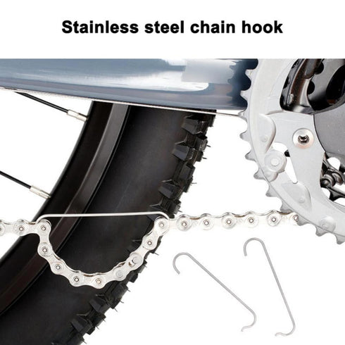 4 Pack Bike Chain Hook Bicycle Chain Repair Tool Kit Joint Removal Hooks Buckle Disassembly Quick Release Link Connection Repairing Tools for Moun...