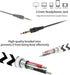 Earbuds Set with Case for Kids for School, Wired Over-Ear 3.5mm Headphones for Phone and PC, Wrap Around Ear Buds with Earhook for Kids 3-8, Comfo...