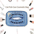Canned Sardines Eye-catching Cute Clutch bag Makeup Case Cosmetic Bag Portable Snack Pouch bag Travel Toiletry Bags For Women Organizer Bag polyes...