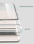 for Pixel 8 Pro Case,Premium PC+TPU Shockproof Protective Phone Case Cover with Tempered Glass Screen Protector for Google Pixel 8 Pro (Clear)...