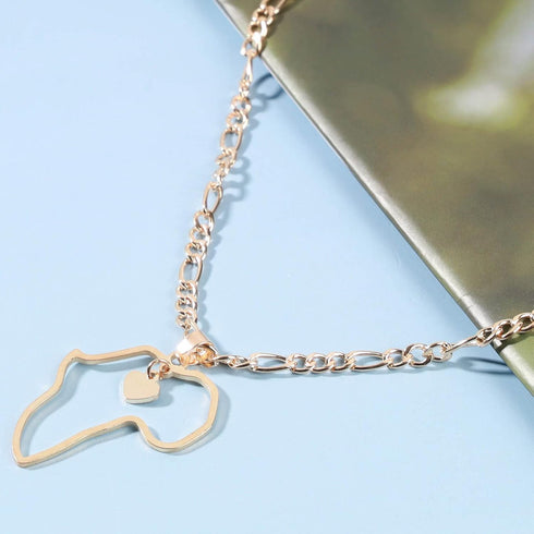 Boho Pharaoh Queen Pendant Necklace Hollow Out Map Necklace Chain Heart Dangle Choker Necklace Retro Egyptian Nefertiti Layering Necklace Jewelry ...