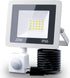 20W Plug in LED Motion Sensor Flood Light, PIR Induction Lamp, Dusk to Dawn Outdoor Auto ON/Off, 6500K Security Spot Daylight, IP66 Rainproof Work...