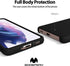 Goospery Liquid Silicone Galaxy S21 Case (6.2") - Silky Touch, Full Body Protection, Shockproof, Microfiber Lining - Black...