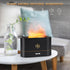 Flame Diffuser Humidifier-Auto off 180ml Essential Oil Diffuser-2 Modes Brightness Aroma Humidifier with Fire Flame Effect for Home,Office,Spa,Gym...