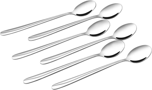 Obstnny 12 Pieces Long Handle Ice Tea Spoons, Stainless Steel Mixing Spoons...