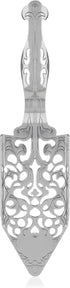 Viski Spoon-Vintage Style Absinthe Dripper with Perforations-Dishwasher Safe Stainless Steel Set of 1, Silver...