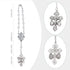 White Pearl Rosary for Car,Pardon Crucifix One Decade Rosary,Medalla Milagrosa Small Car Rosary for Rearview Mirror,Pocket Rosary Crucifijo Cruz D...