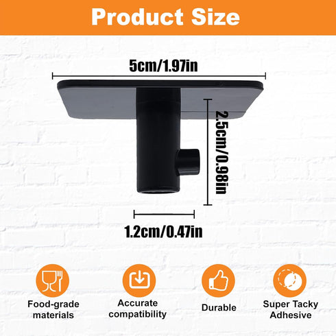 Stand Mixer Attachment Holders Compatible with Kitchenaid Mixer Accessories (Black)...