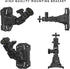 Trail Cameras Mounting Bracket with 1/4" -20 Threaded Insert 360°Rotating Adjustable Holder for Outdoor Hunting Gear Accessory, Game Camera Holder...