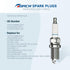 TORCH GL4C Spark Plug Replace for NGK B4LM, for BOSCH W9ECO, for Ariens 21533400 Snowblower Engine Spark Plug, for Champion RJ19LM (868) J19LM 861...