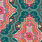 Art Gallery Fabrics Art Gallery Legendary Brit Boutique Boho Fabric, Green...
