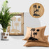Palm Trees Stencil - Reusable 8.5x11 Inch Template for Painting on Walls, Wood, DIY Arts and Crafts Projects - LIONX...