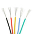 BOJACK 26 AWG Flexible Silicone Wire Electric Wire Hook up Wire Kit 300V Cables with Plus 20 ?3mm Heat Shrink Tubings and a Mini Wire Stripper(5 C...