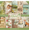 STAMPERIA INTERNATIONAL, KFT PAPER PAD 12X12 10PK FOREST, 30.5 x 30.5 (12" x 12"), Multicoloured...