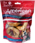 Pet Factory American Beefhide 3" Bagels Dog Chew Treats - Chicken Flavor, 4 Count/1 Pack...