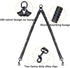 Double Dog Leashes Rope Reflective Dog Leash with Two Shock Absorbing Bungee Trainning Leashes for Two Dogs 360 Swivel No Tangle Dog Leash...