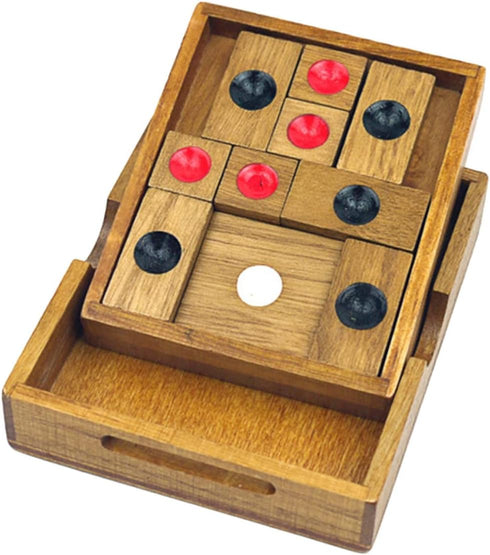 1pc Childrens Toys Toy for Kids Educational Toy Kids kidtoy Wooden Chess Board kidcraft playset Round Dot Chess Classic Chess Board Casual Checker...