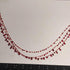 Red Resin Blood Drop Necklace Unique Red Resin Pendant Clavicle Chain Muiltfunction Bloody Droplet Choker Necklace Gift Resin...