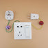 Almencla NC Montessori Switch Plug Socket, Developmental Lenarning Toys Fine Motor Ages 3+ Children Kids...