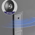 Door Viewer, Diameter 16mm Metal 200-degree Door Peephole with Rotating Privacy Cover, Solid Brass Front Doors Viewers for Home Office Hotel, Blac...