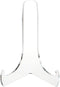Plymor Clear Acrylic 60-Degree Angle Easel With Shallow Support Ledges, 7.5" H x 5.75" W x 4.75" D...