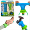 Rinseroo: Stretch-Connect Garden Hose Attachment Sleeve & Sprayhead, Universal Hose Connector — Easily Connect a Hose to Water Sources Upto 3" Wid...
