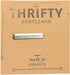 Satin Silver Striped Short Tie Clip...