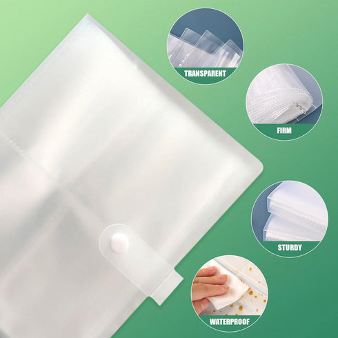 3x5 Index Card Organizer, BetterJonny Index Cards Clear Plastic Holder Organizer Pouches Book Recipe Card Holder Flash Cards Holder, 40 Page Hold ...