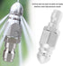 1pcs 1/4" Quick Connect Hose Nozzle Sewer Jetter Nozzle Kit Drain Cleaning Jet Stainless Steel Pressure Washer Sewer Jetter Hose Nozzle, 5000 PSI...